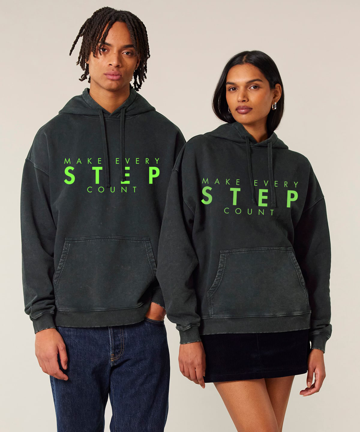Every Step Counts Hoody - Not Really Running