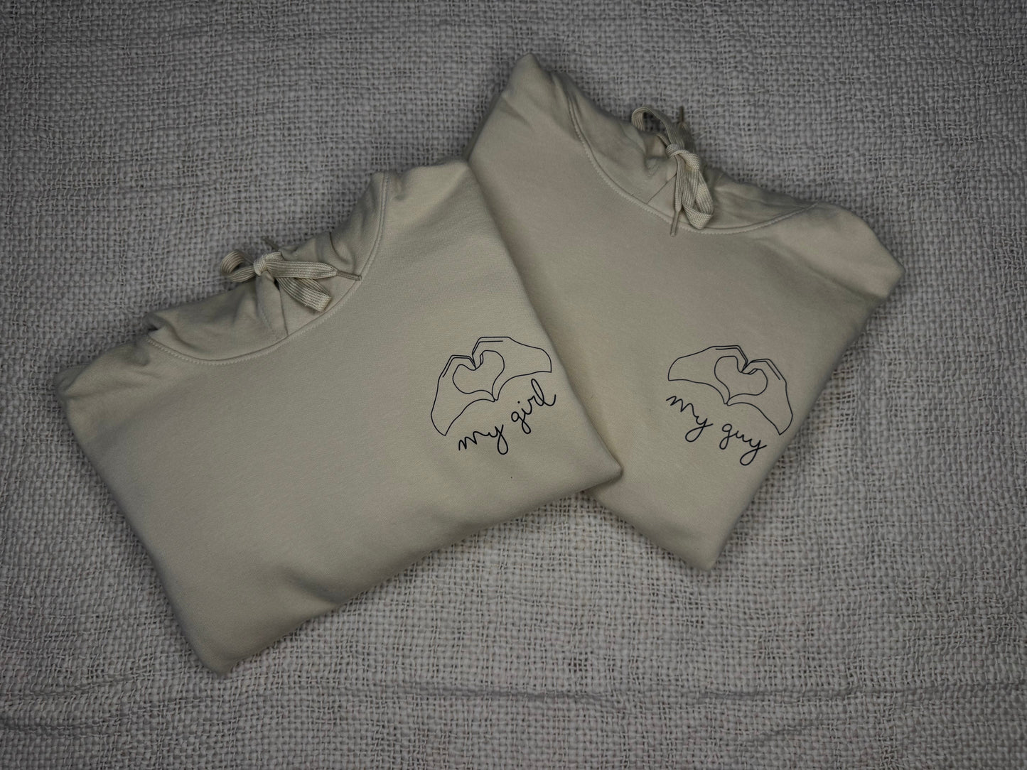 My Guy - Sand Hooded Jumper