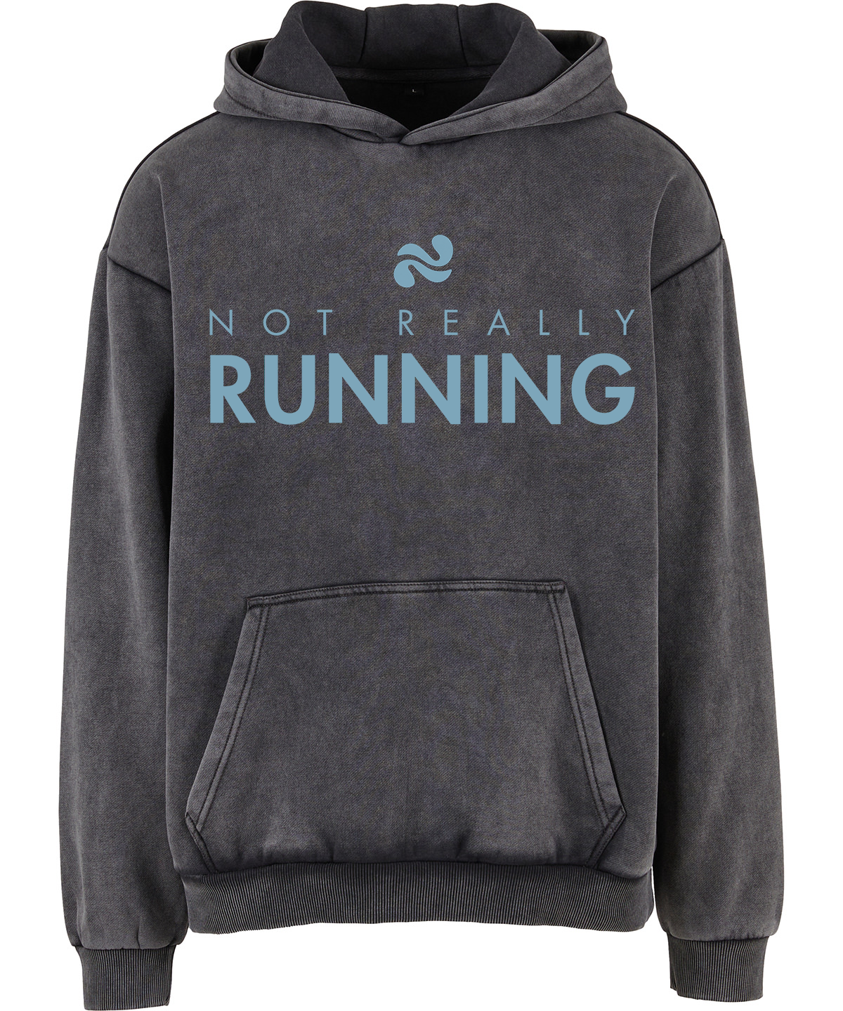 Acid Wash Hoody - Not Really Running