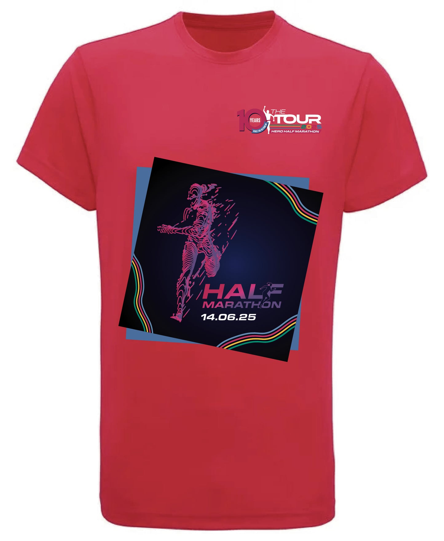 Tour 2025 Half Marathon T Shirt