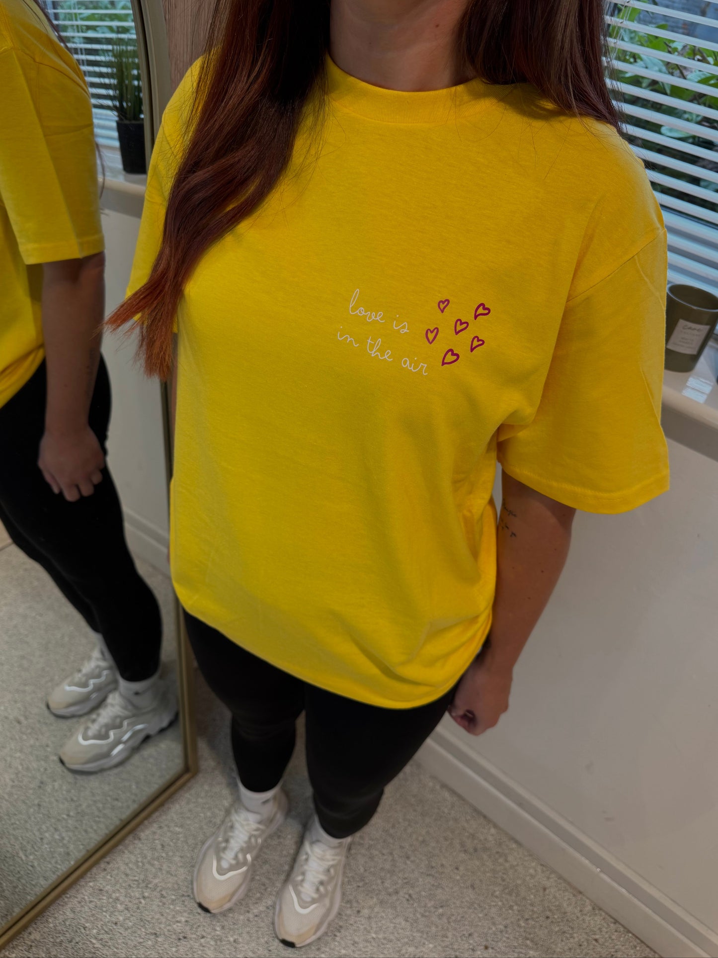 Love Is In The Air - Yellow TShirt