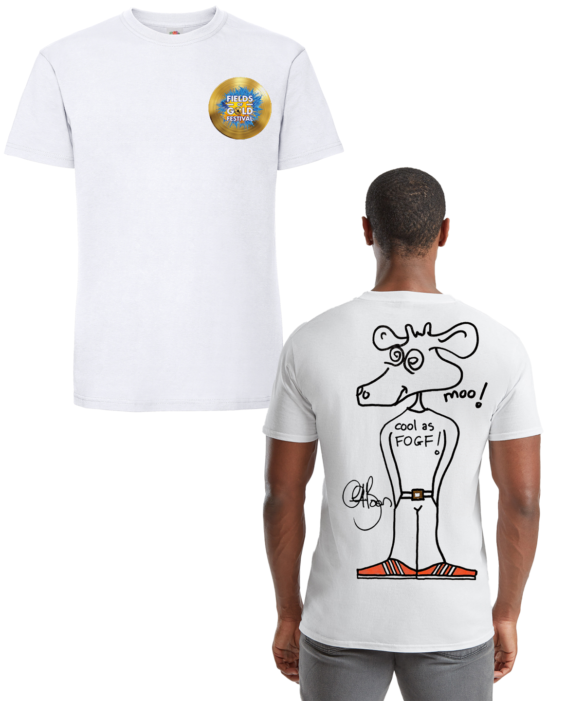 Fields of Gold T-Shirt - White