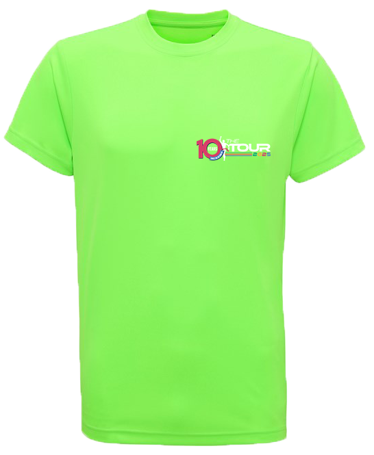 The Tour 2025 Short Sleeve Sports Tshirt