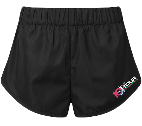 The Tour 2025 Black Lightweight Running Shorts
