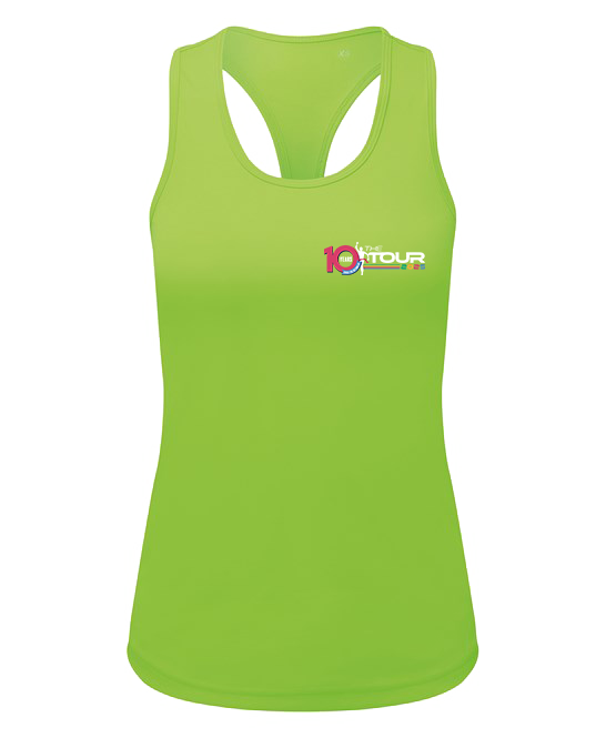 The Tour 2025 Recycled Racer Back Vest