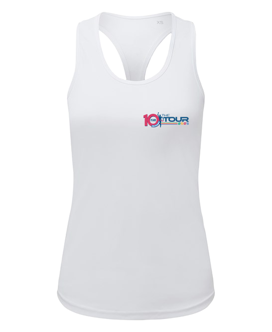 The Tour 2025 Recycled Racer Back Vest