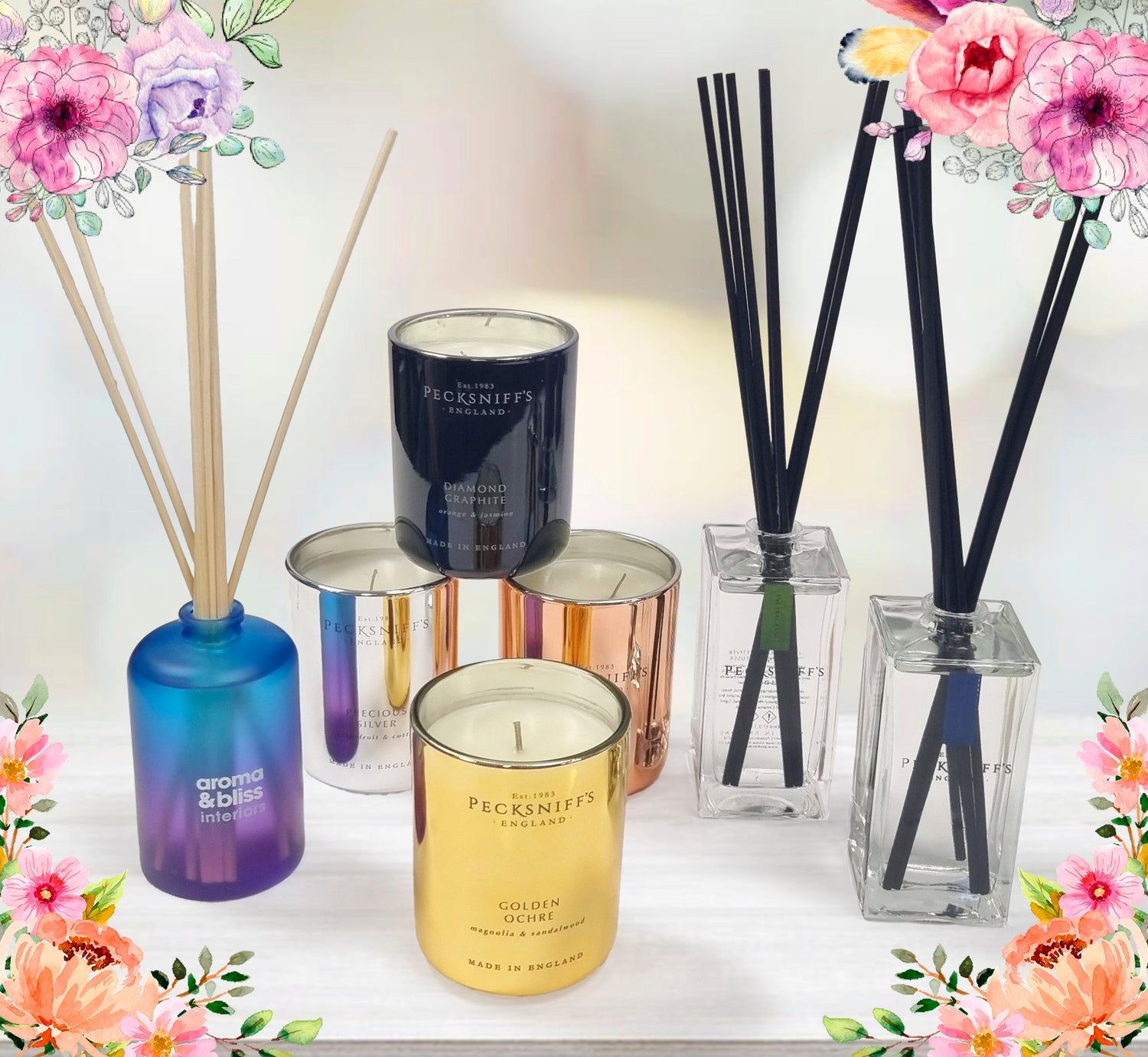 Scented Candles & Reed Diffusers