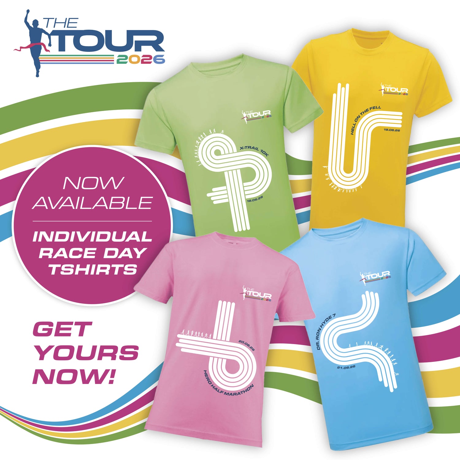 Tour Race Day Tshirts