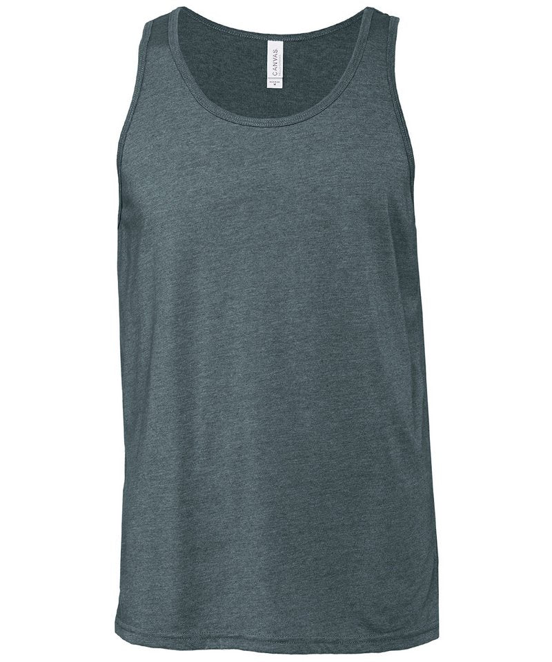 Unisex Jersey Summer Tank Top in Grey