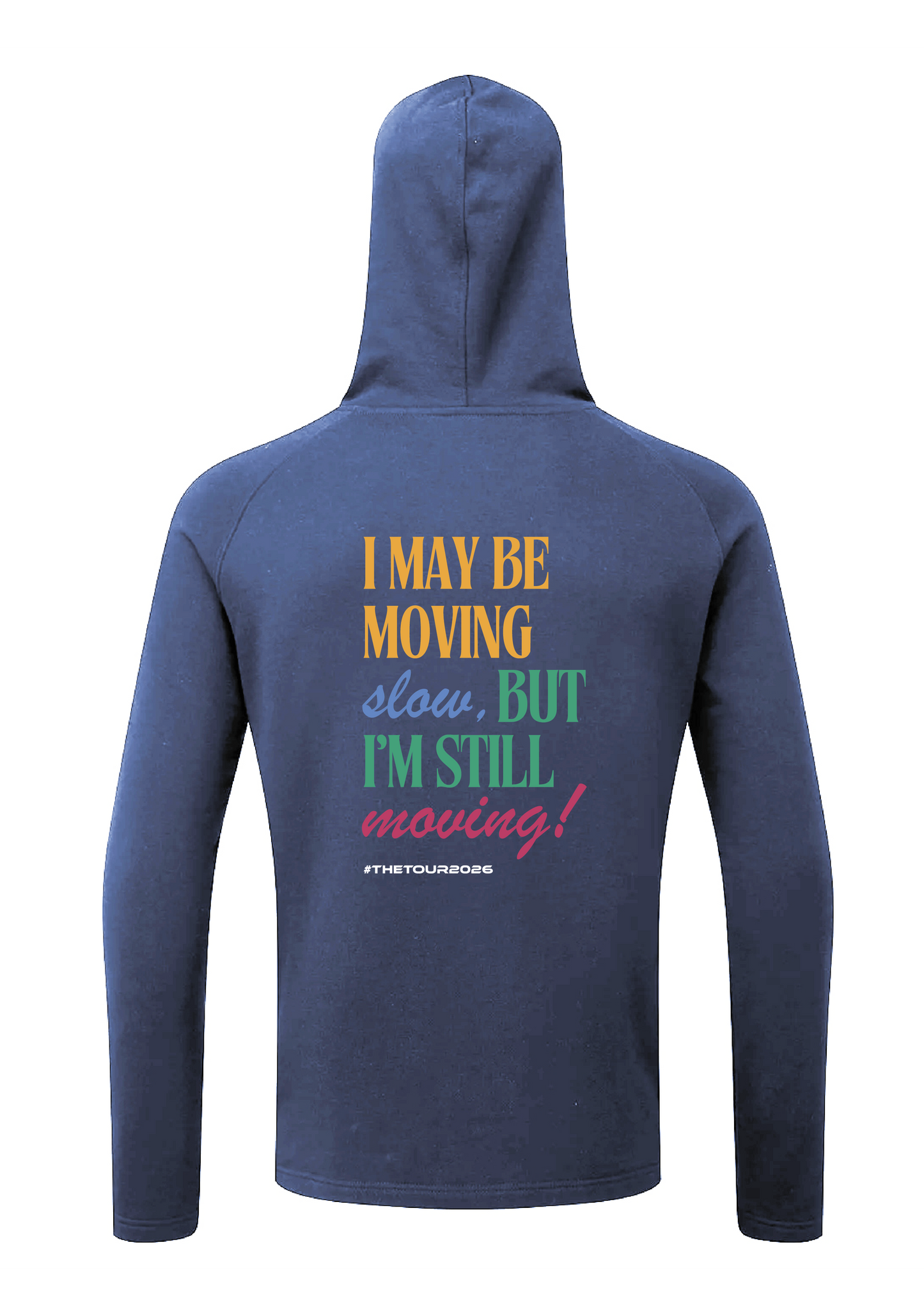 Tour 2026 Navy Hoody Still Moving