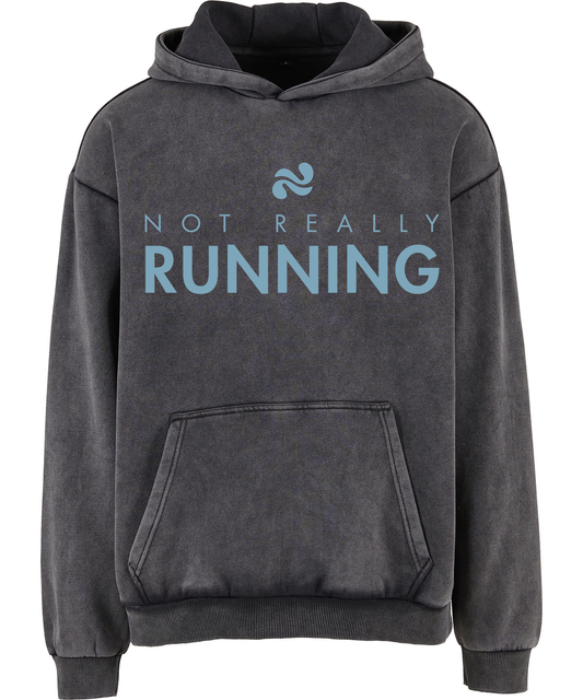 Acid Wash Hoody - Not Really Running