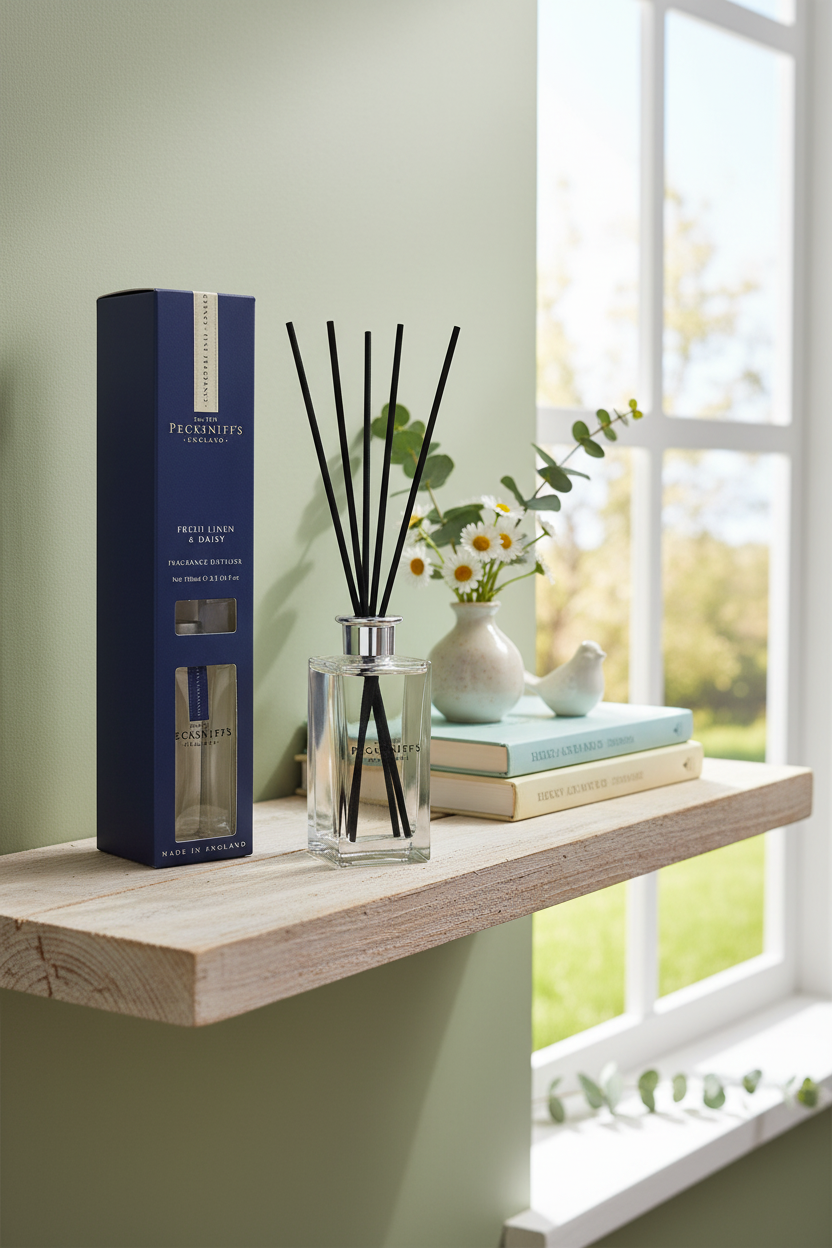 Pecksniff's Fragrance Diffuser - Fresh Linen & Daisy