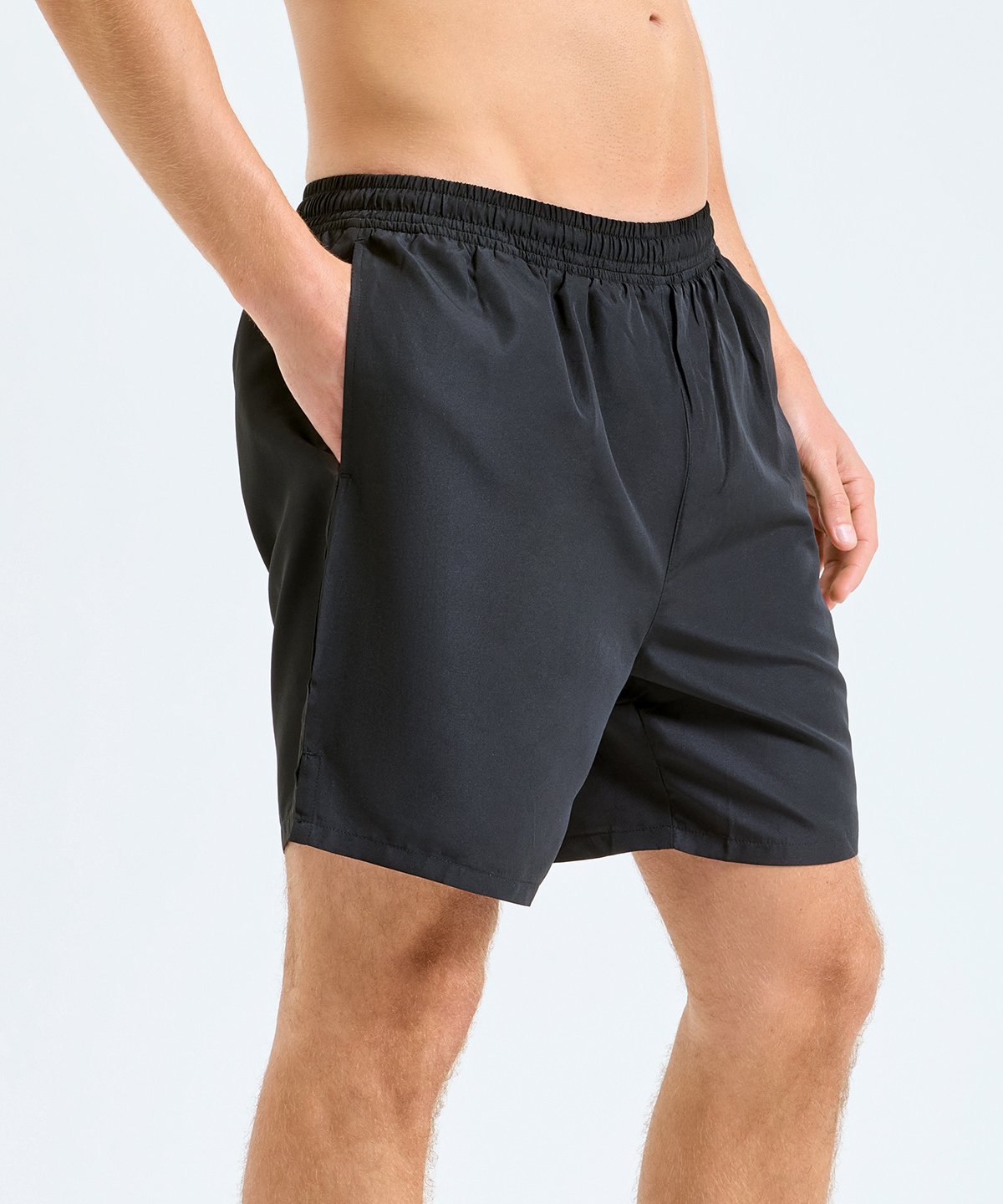 Black Lightweight Running Shorts