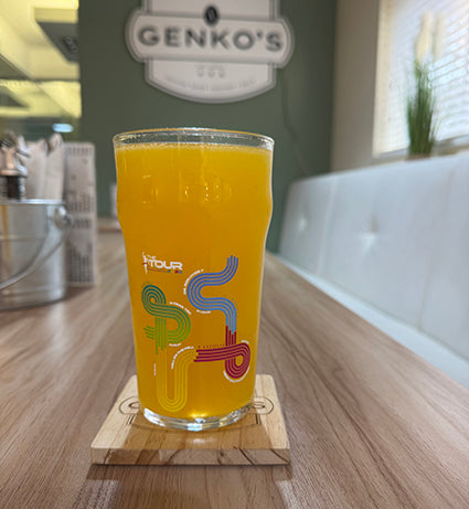 Tour Pint Glass