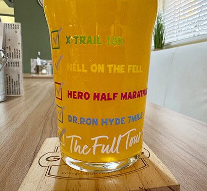 Tour Pint Glass