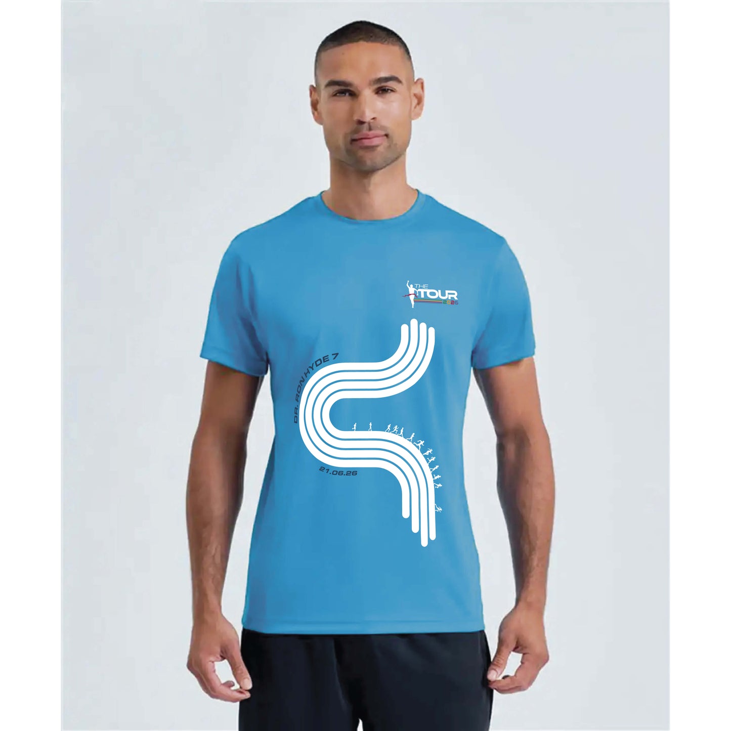 Tour Day 4 Tshirt - Dr. Ron Hill Hyde 7 Mile