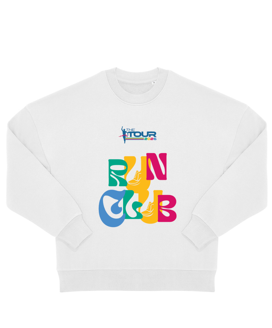 White Crew Neck Tour Sweatshirt