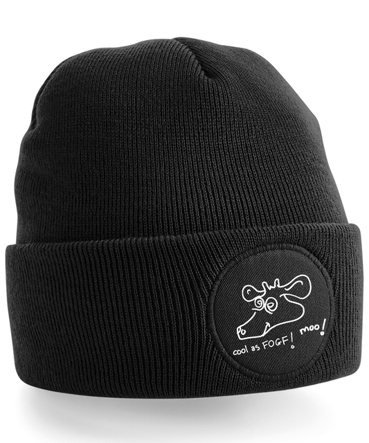 Fields of Gold Clint Boon Moose Beanie Black