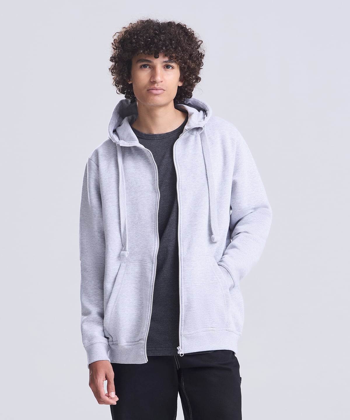 Basic Zip Hoodie