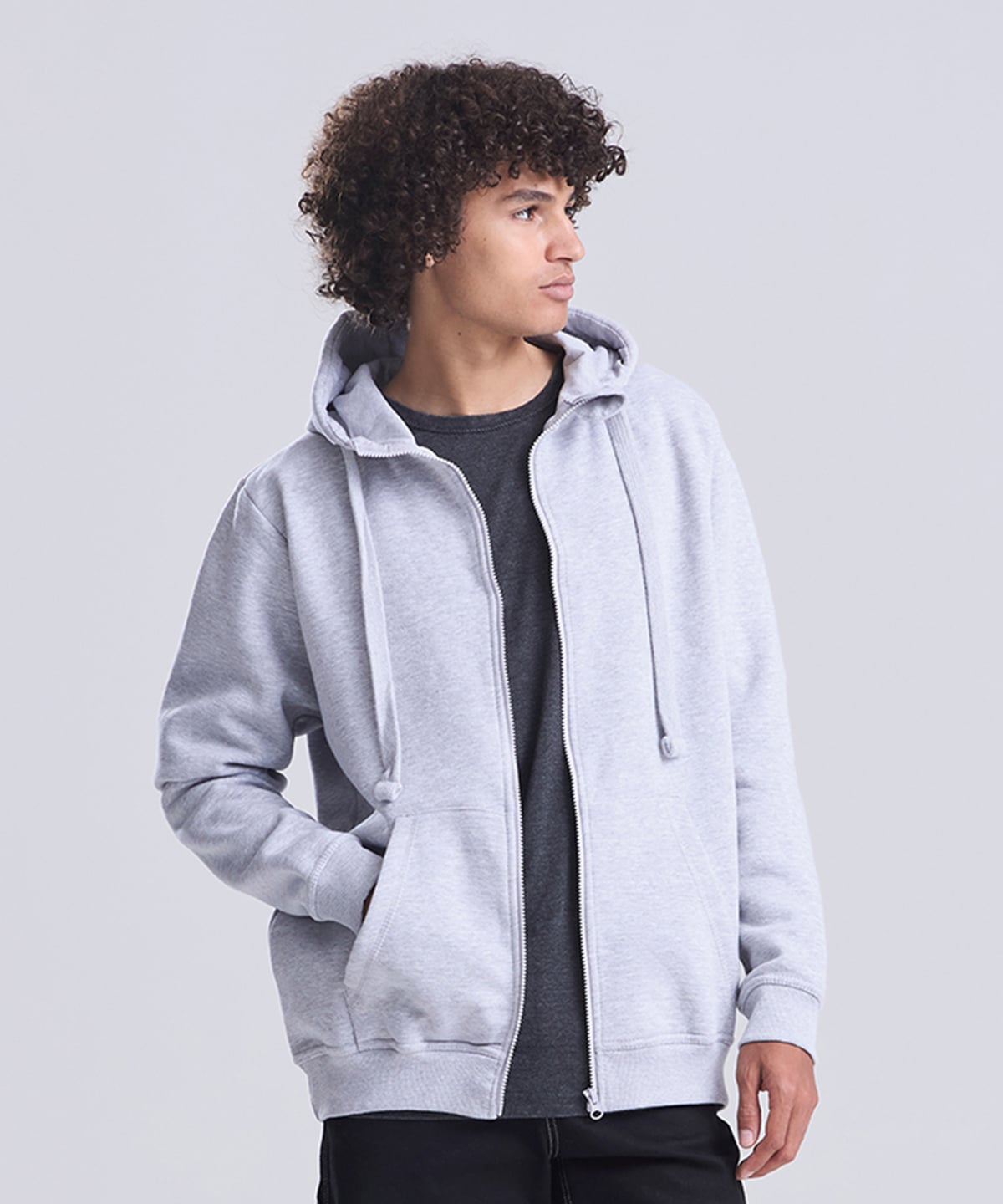 Basic Zip Hoodie