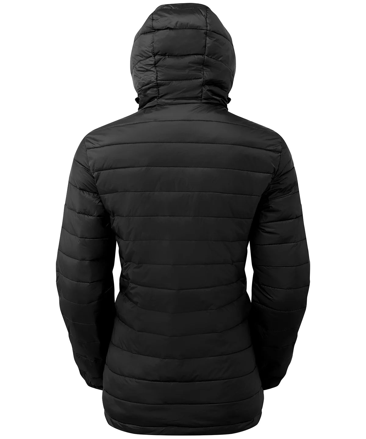 Women's Padded Jacket - Black/Red